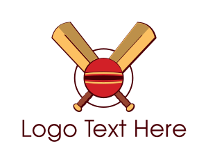 Varsity - Cricket Ball Sport logo design