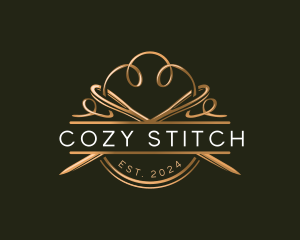 Needle Sewing Artisan logo design