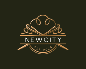 Needle Sewing Artisan logo design