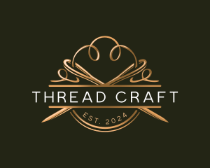 Stitching - Needle Sewing Artisan logo design