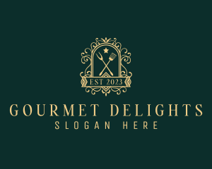 Gourmet Grill Restaurant  logo design