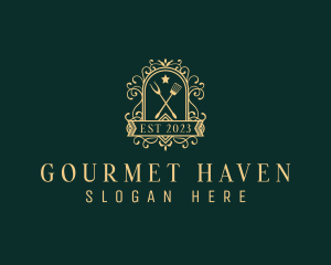 Gourmet Grill Restaurant  logo design