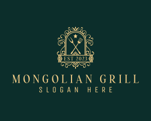 Gourmet Grill Restaurant  logo design