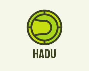 Tennis Ball Badge  Logo