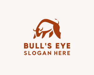 Bull Ranch Meat logo design