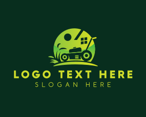 Gardening - Lawn Care Grass Cutter logo design