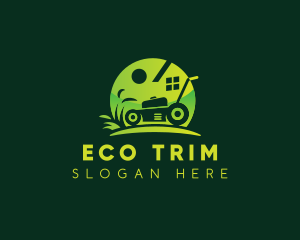 Lawn Care Grass Cutter logo design