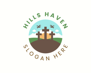 Holy Cross Hill logo design