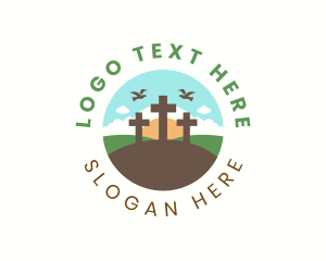 Prayer - Holy Cross Hill logo design