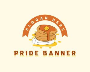 Breakfast Pancake Restaurant logo design