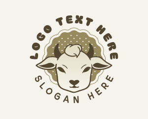 Goat - Goat Sheep Livestock logo design