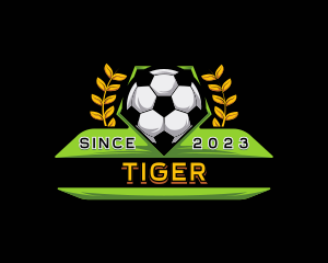 Soccer Sport Varsity Logo