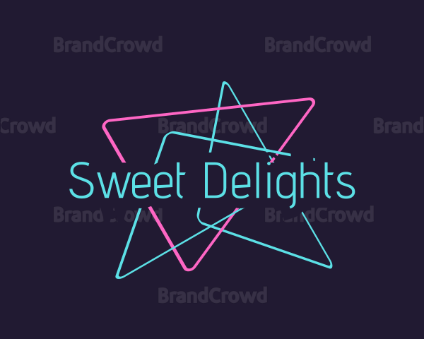 Neon Party Lights Logo