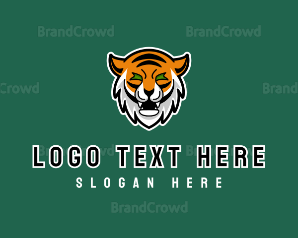 Wild Tiger Animal Logo