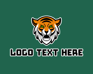 Mascot - Wild Tiger Team Mascot logo design