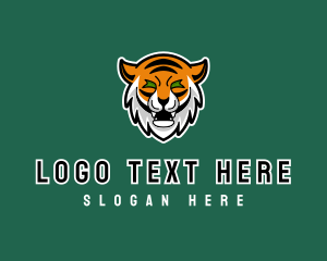 Mascot - Wild Tiger Animal logo design