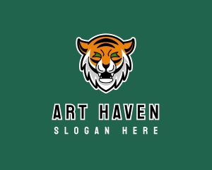 Wild Tiger Animal logo design