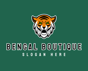 Wild Tiger Animal logo design