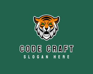 Wild Tiger Animal logo design