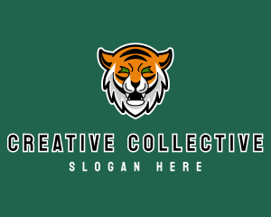 Wild Tiger Animal logo design