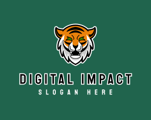 Wild Tiger Animal logo design