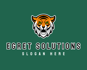 Wild Tiger Animal logo design