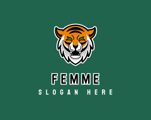 Wild Tiger Animal logo design