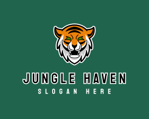 Wild Tiger Animal logo design