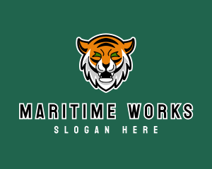 Wild Tiger Animal logo design