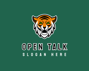 Wild Tiger Animal logo design