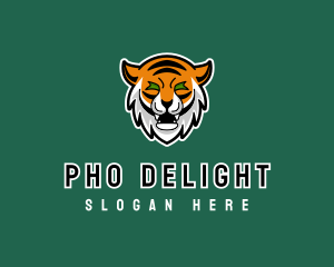 Wild Tiger Animal logo design