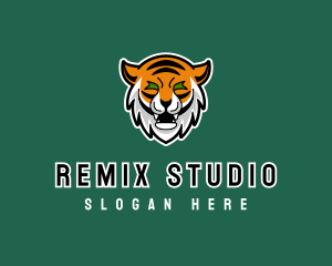 Wild Tiger Animal logo design