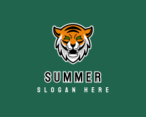 Wild Tiger Animal logo design