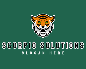 Wild Tiger Animal logo design