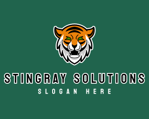 Wild Tiger Animal logo design