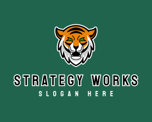 Wild Tiger Animal logo design