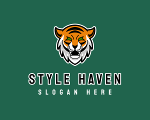 Wild Tiger Animal logo design