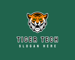 Wild Tiger Animal logo design