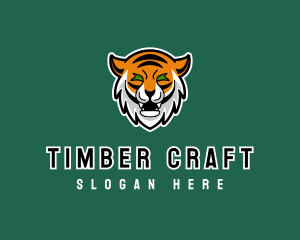 Wild Tiger Animal logo design