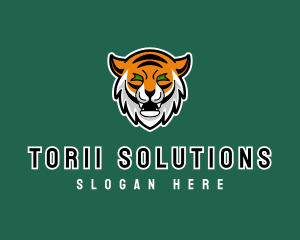 Wild Tiger Animal logo design