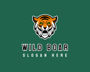 Wild Tiger Animal logo design