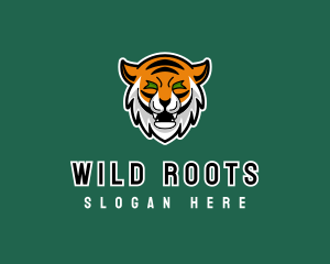 Wild Tiger Animal logo design