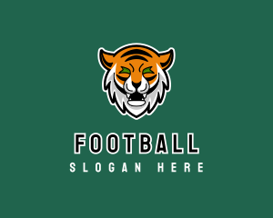Streaming - Wild Tiger Animal logo design