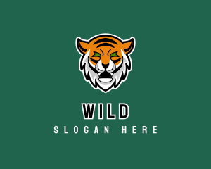 Wild Tiger Animal logo design