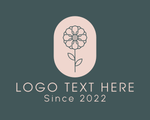 Daisy Flower Garden logo design