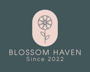 Flower - Daisy Flower Garden logo design