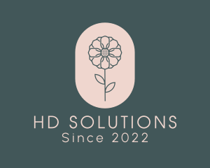 Daisy Flower Garden logo design