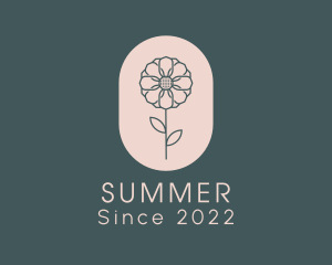 Daisy Flower Garden logo design