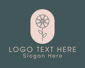 Daisy Flower Garden Logo