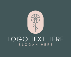 Flower - Daisy Flower Garden logo design